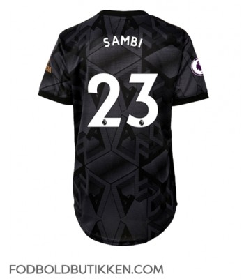 Arsenal Albert Sambi Lokonga #23 Udebanetrøje Dame 2022-23 Kortærmet
